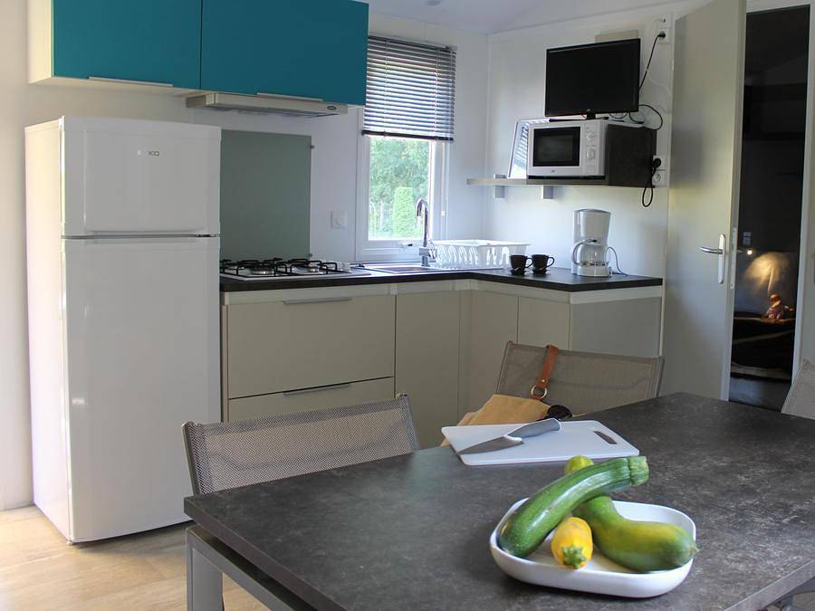 Camping Les Acacias - Mobilhome 6 personas - Escapada en casa rural in La Ville-aux-Dames, Región de Tours