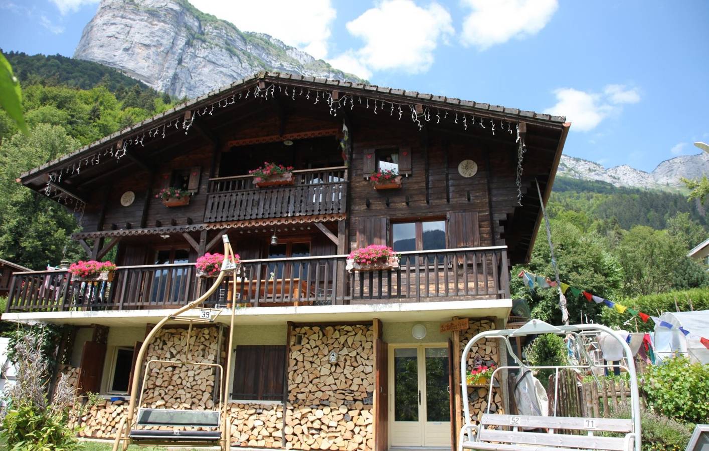 Chambre d'hôtes La Télécabine in La Balme-de-Thuy, Région d'Annecy
