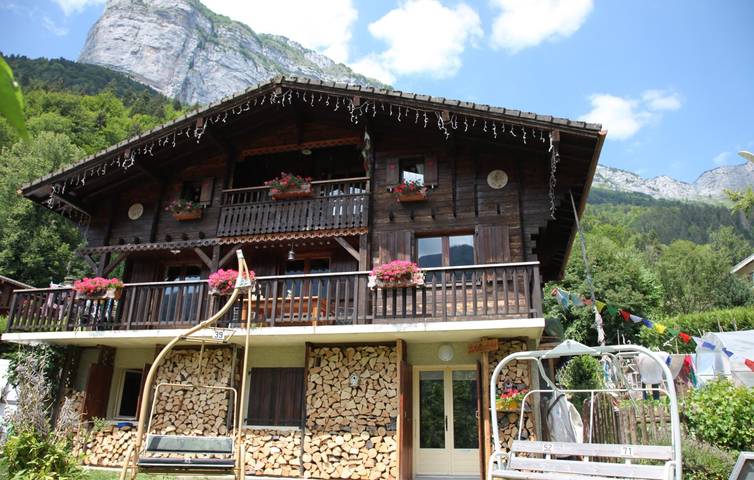 Chambre d’hôte pour 2 personnes, avec jardin en Haute-Savoie