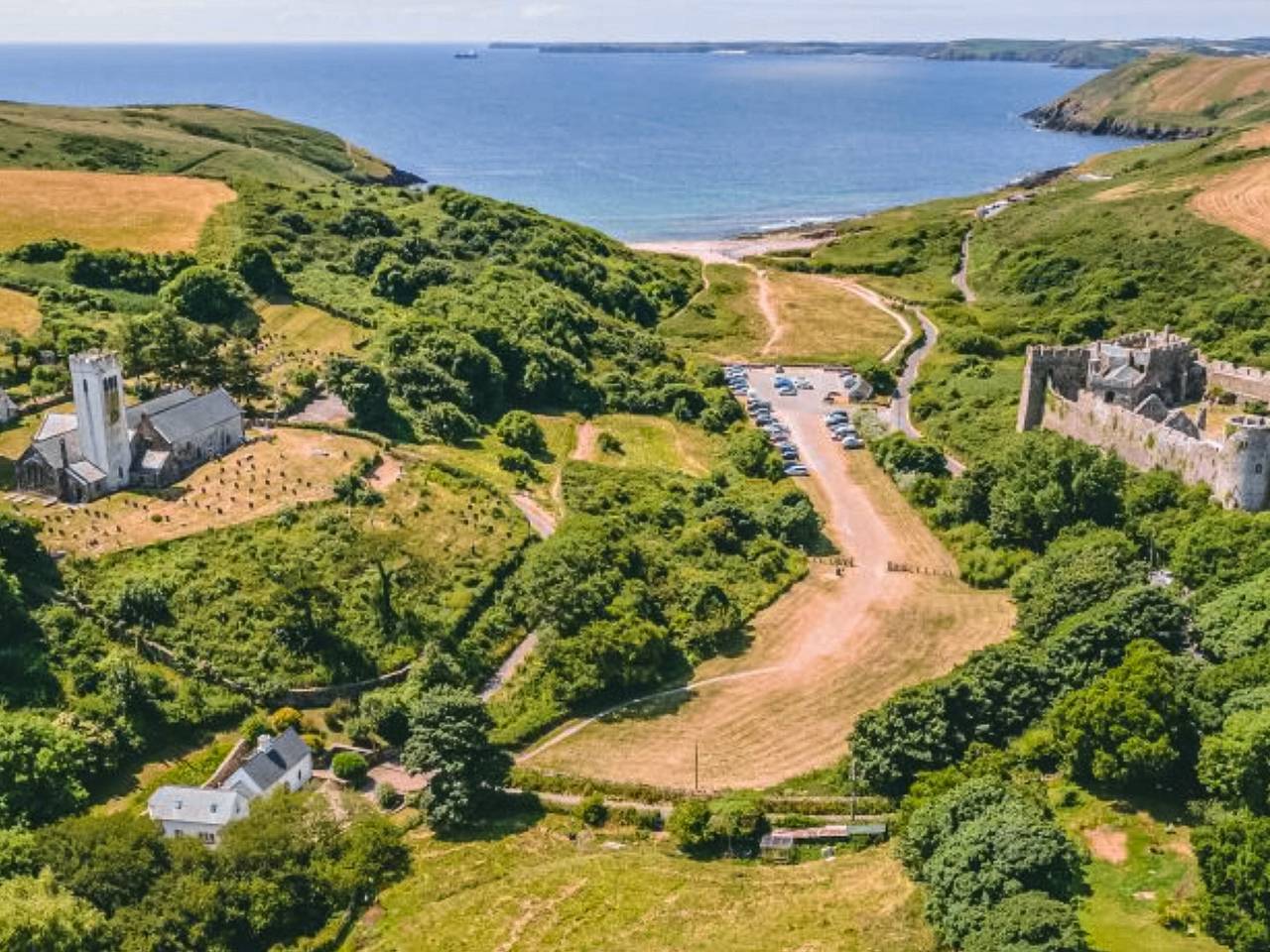 Shute Cottage in Manorbier, Pembrokeshire