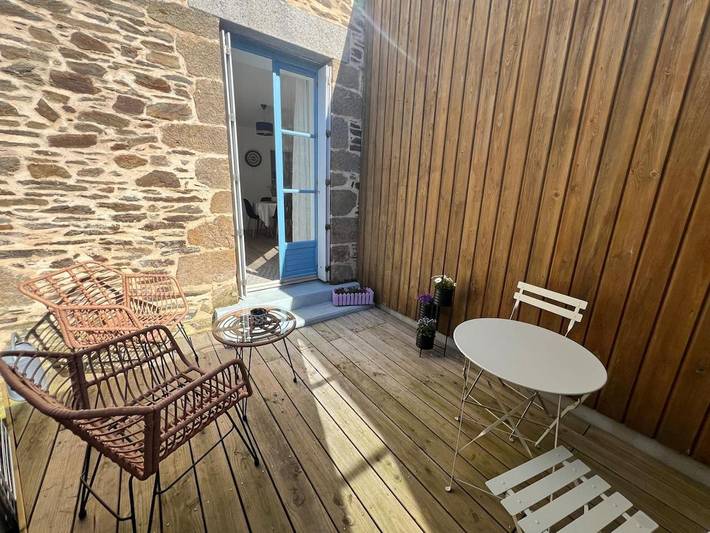 Gîte pour 2 personnes, avec terrasse, animaux acceptés dans Office de Tourisme de Cancale - 2