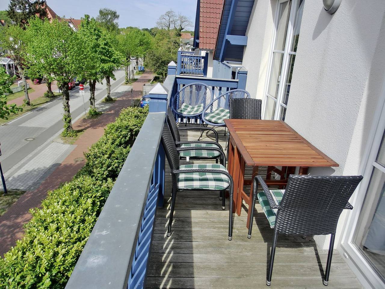 Appartement entier, 3-Zi.-Fewo für 4 Personen in Strandnähe mit 2 Schlafzimmern und Wlan in Graal-Müritz, Rostock et ses environs