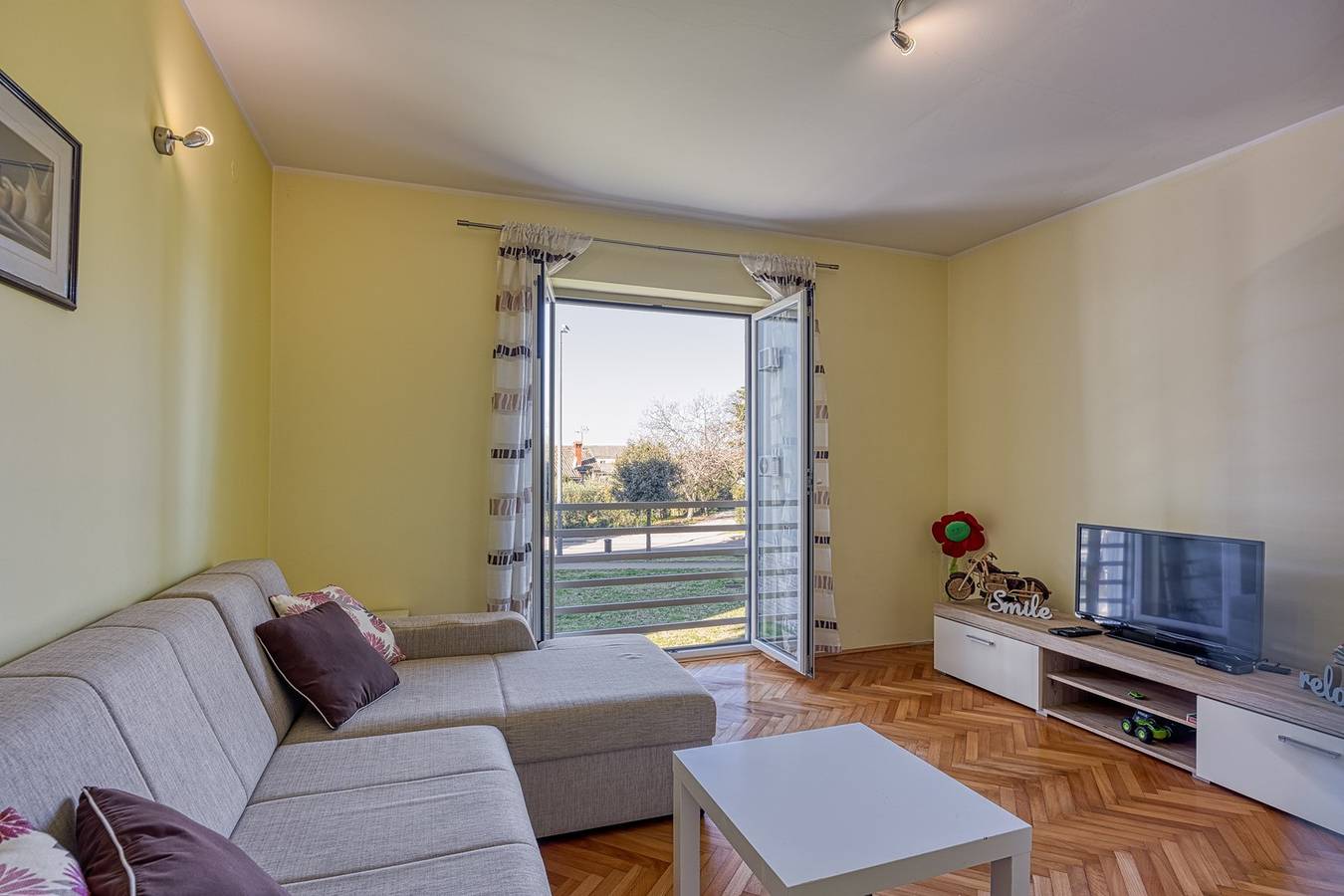 Ganze Wohnung, Apartment Rosa mit Balkon in Poreč, Grad Poreč