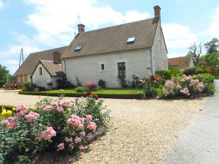 Gîte pour 10 personnes, avec Jardin à Vicq-sur-Nahon