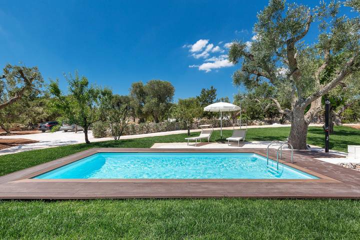 Trullo für 3 Personen, mit Pool, mit Haustier an der Adriatisches Meer - 4