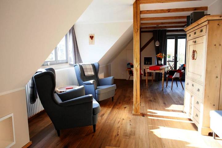 Ferienwohnung für 2 Personen, mit Balkon und Ausblick in Coswig - 4