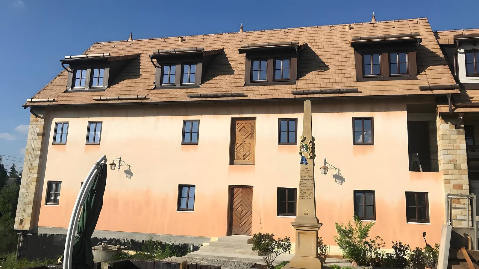 Ganze Wohnung, Apartment „Penzlin für 2 Personen auf 52 m²“ mit gemeinsamer Terrasse, Garten & Wlan in Wachau, Oberlausitz-Niederschlesien