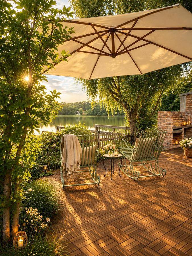 Ferienhaus für 4 Personen, mit Terrasse und Garten sowie Seeblick und Ausblick in Stadt Buckow (Märkische Schweiz) - 2