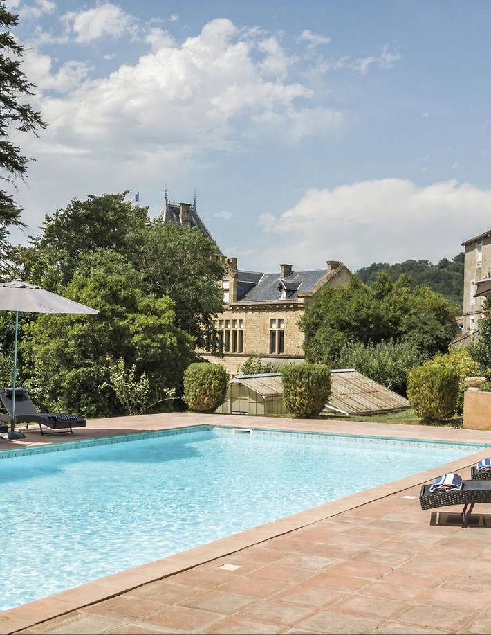 Schloss für 16 Personen mit Pool in Chalabre, Limoux und Umgebung