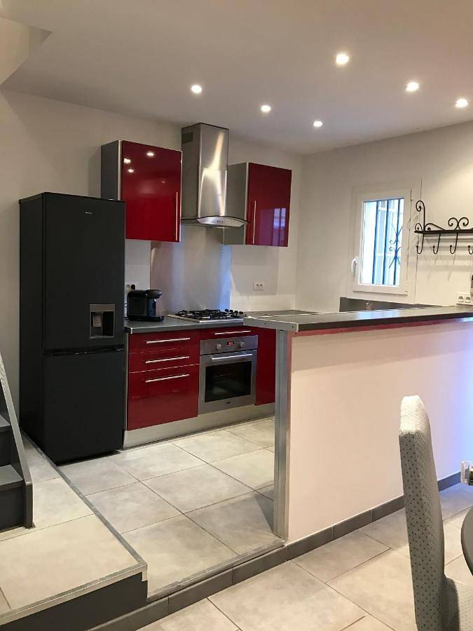 Appartement de vacances pour 4 personnes, avec jardin