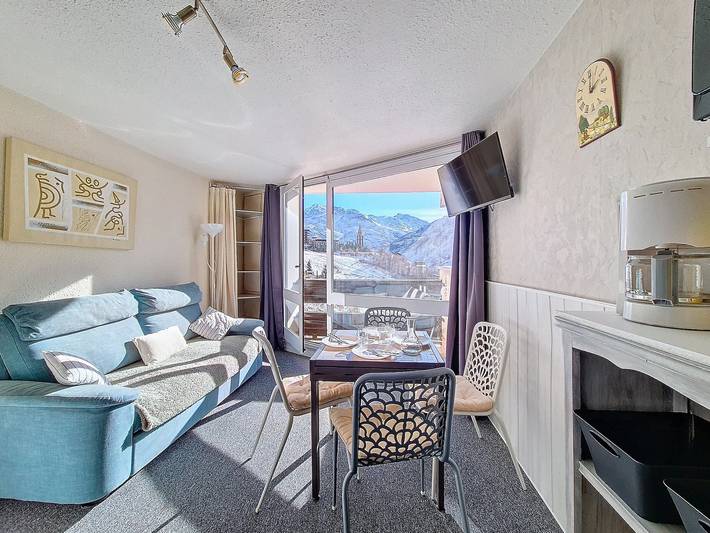 Chalet für 3 Personen, mit Balkon in Les Menuires