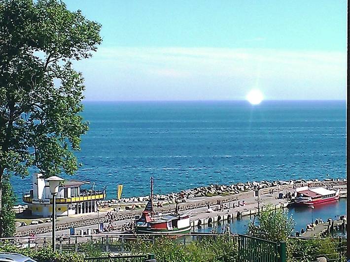 Ferienwohnung für 3 Personen, mit Balkon und Ausblick sowie Seeblick in Sassnitz