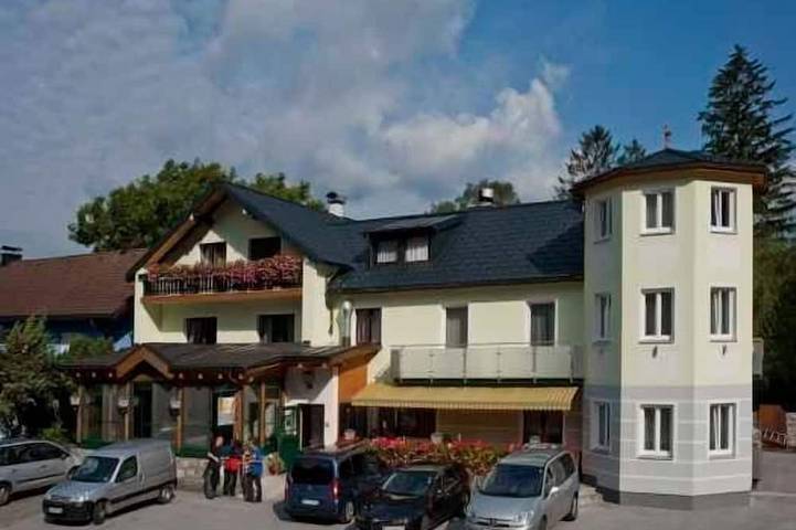 Hütte für 3 Personen, mit Balkon am Attersee