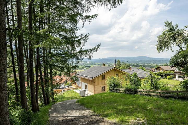 Hütte für 6 Personen, mit Garten und Sauna sowie Terrasse in Grünten - 3