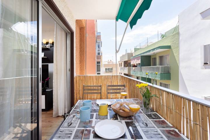 Gîte pour 4 personnes, avec balcon à El Medano - 3