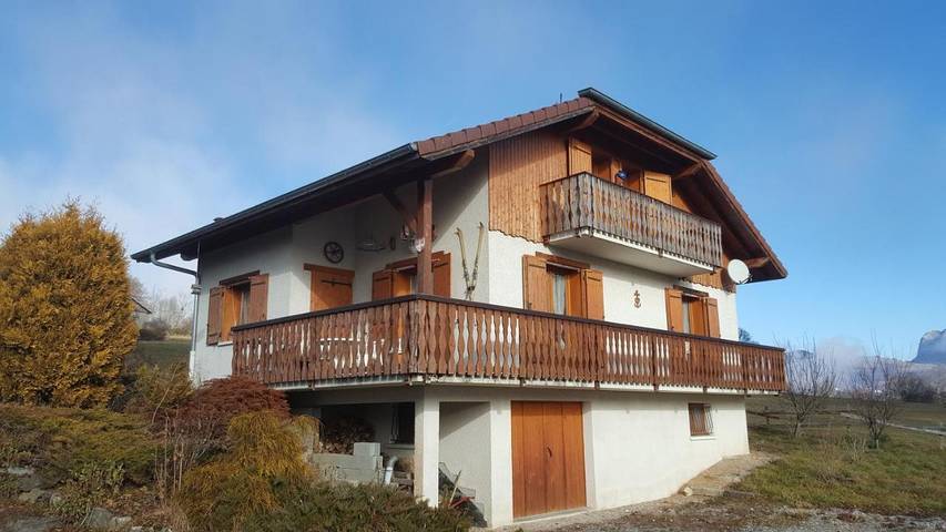Chalet pour 11 personnes, avec vue et jardin