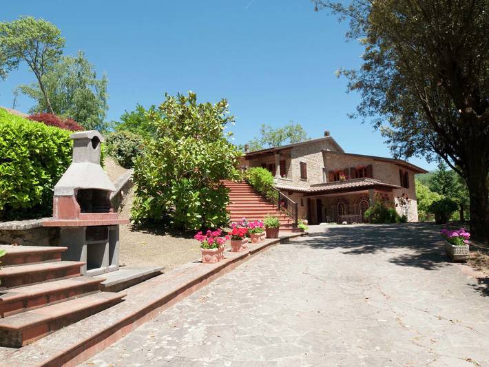Villa in Casentino con piscina e vista castello in Stia, Pratovecchio Stia