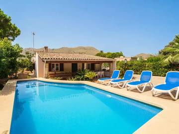 Villa in Pollença, Serra de Tramuntana für 8 