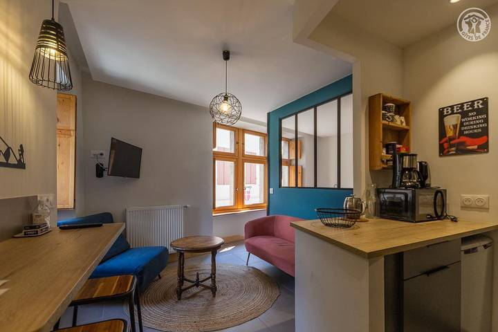 Gîte pour 2 personnes, avec Terrasse à Albertville