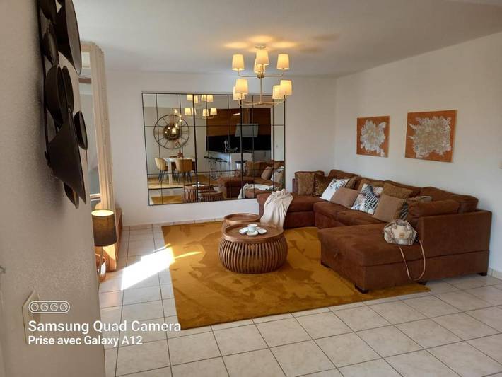Appartement de vacances pour 5 personnes, avec jardin