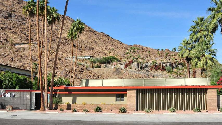 Hotell för 2 Personer, med trädgård samt bubbelpool och pool i Palm Springs