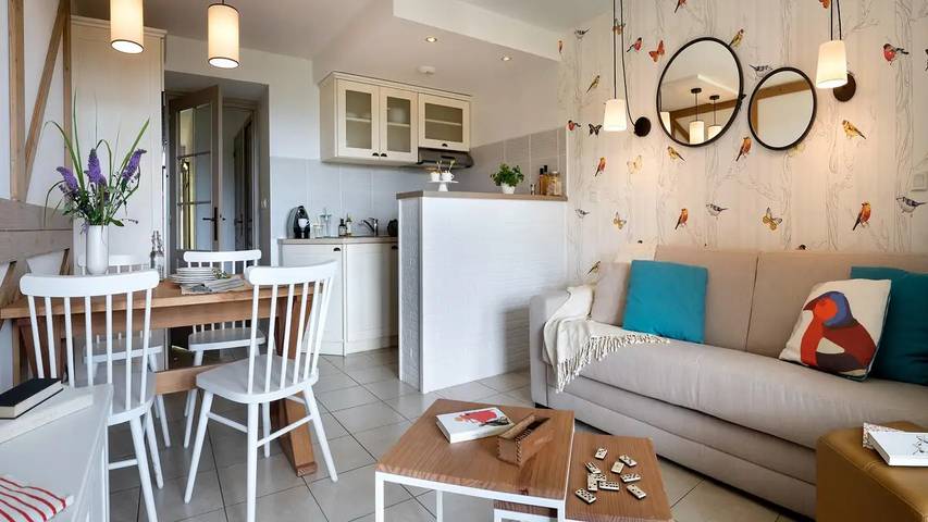 Gîte pour 5 personnes, avec piscine et sauna à Houlgate