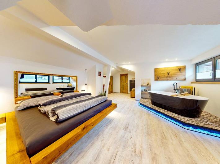 Ferienhaus für 6 Personen, mit Balkon