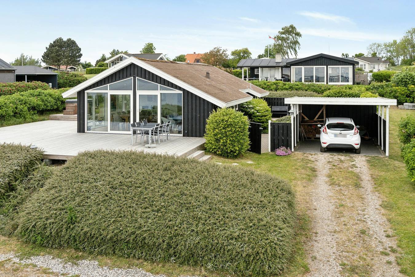 Casa vacanze appena ristrutturata con vista sulla baia di Aarhus in Rønde, Süddjursland