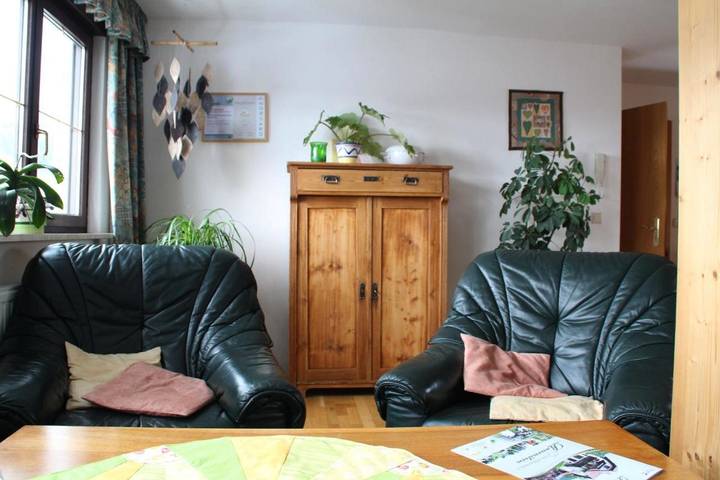 Ferienwohnung für 4 Personen, mit Ausblick und Garten in Frankenblick - 4