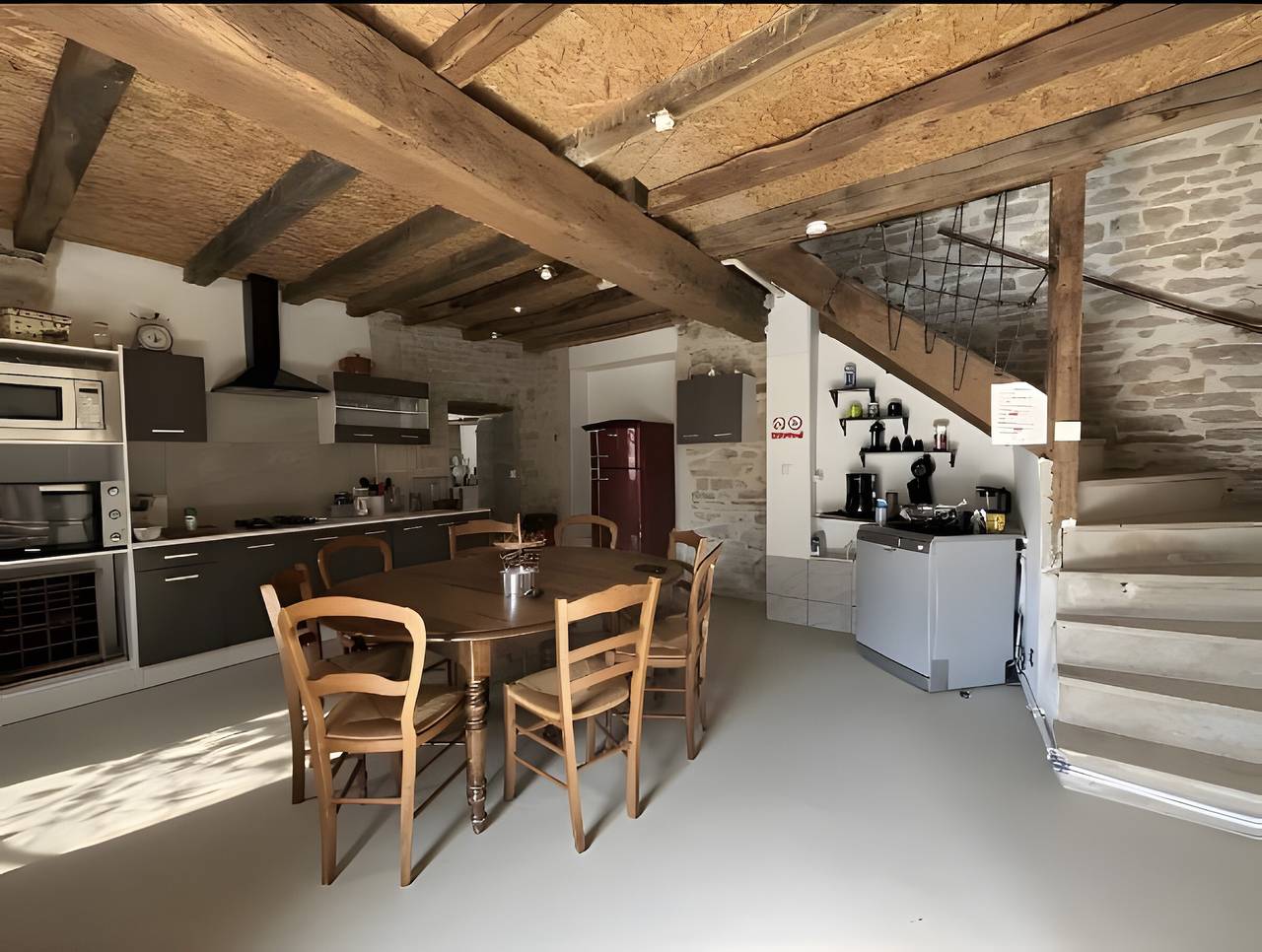 Landhaus „Gîte De Scène“ mit privater Terrasse in Chamesson, Montbard und Umgebung