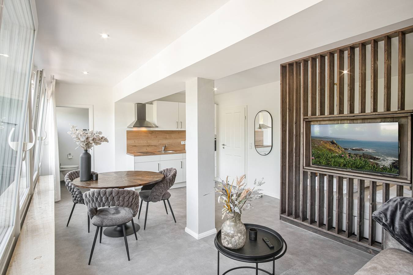 Ganze Ferienwohnung, Meer in Sicht in Eckernförde Hauptstrand, Rendsburg-Eckernförde