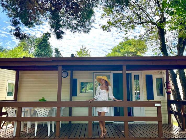 Casa móvil con Terraza - 4 personas in Platja d'Aro, Costa Brava