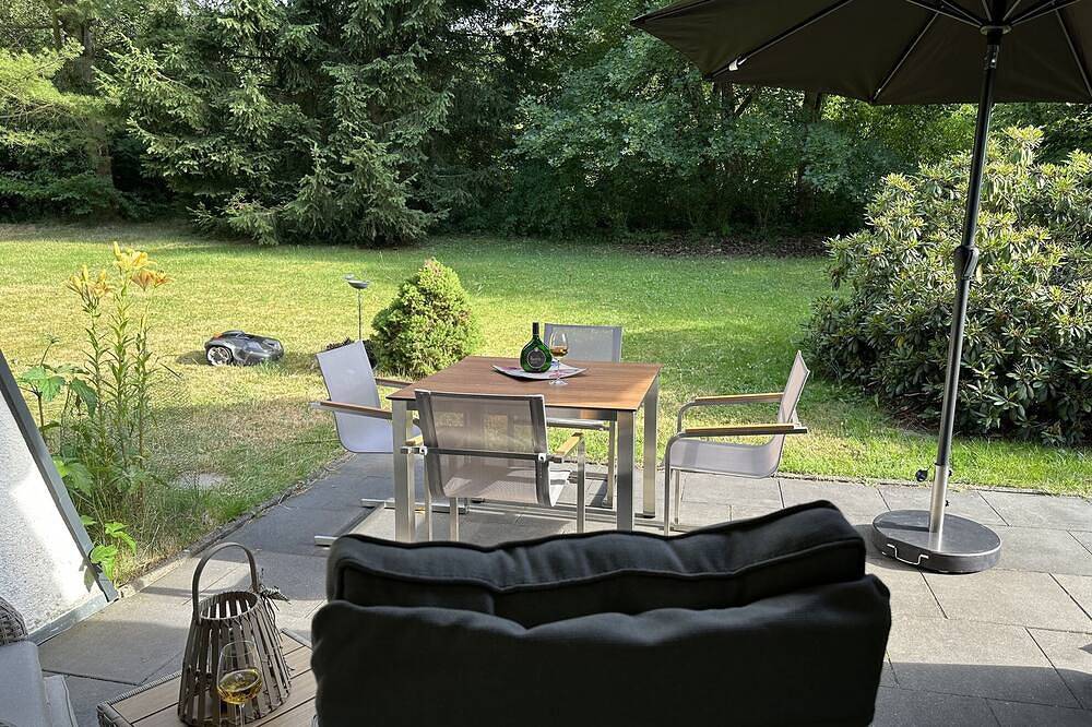 Ganze Wohnung, Schönes Ferienhaus 400m vom See, Sauna, Kamin, Klima, Garten in Lichtenberg (Oberfranken), Landkreis Hof