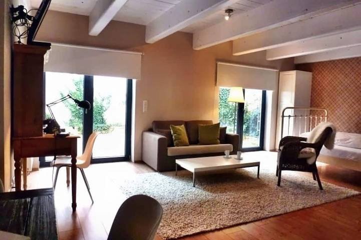 Ferienwohnung für 3 Personen, mit Terrasse und Garten in Speyer