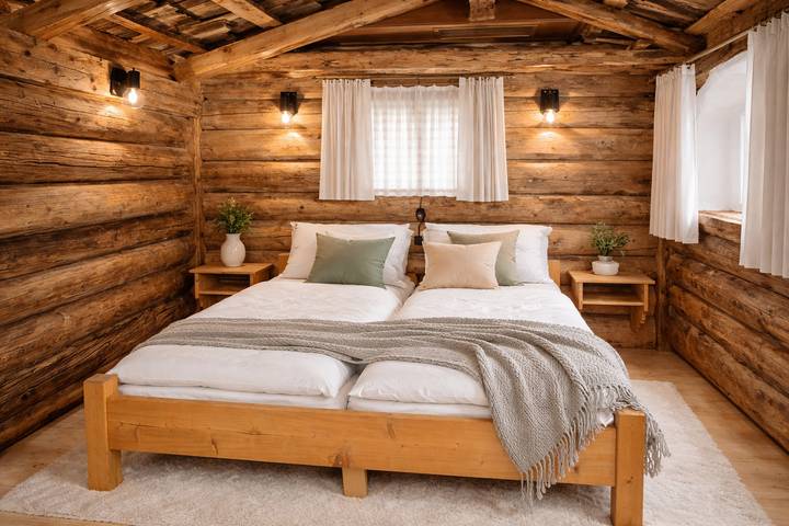 Ferienwohnung für 9 Personen, mit Garten und Sauna sowie Ausblick, mit Haustier - 1