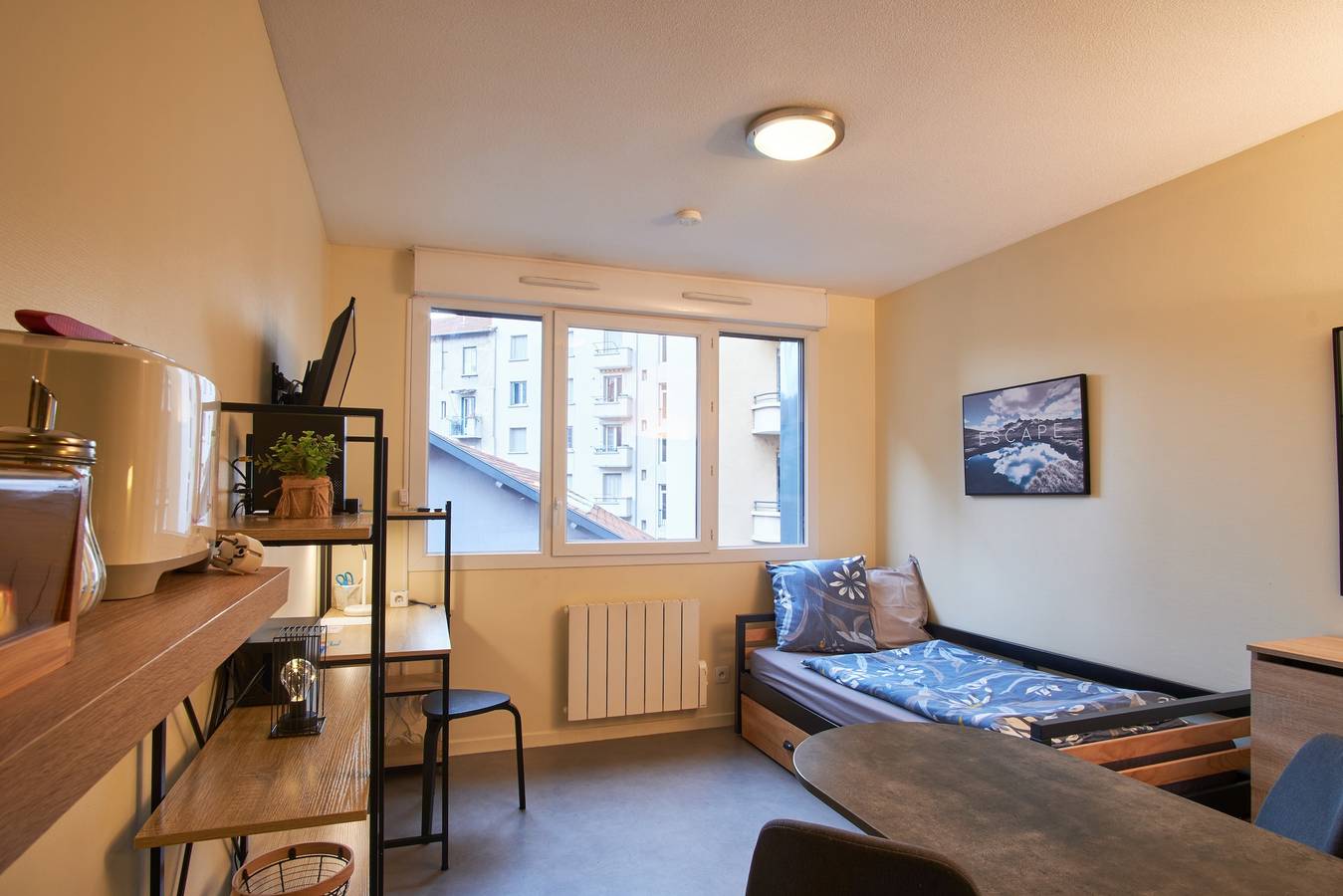 Studio entier, Appartement 'Studio Grenoble' avec vue sur les montagnes et Wi-Fi. in Grenoble, Isère