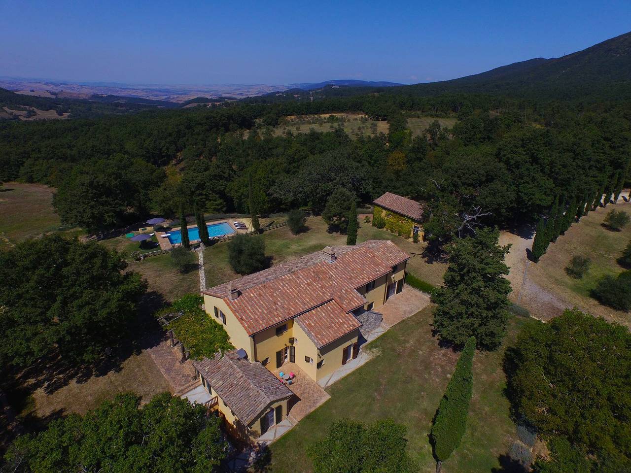 Villa Il Troscione in San Casciano dei Bagni, Siena e dintorni