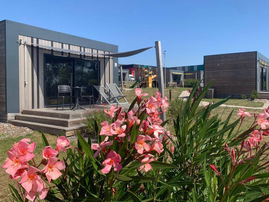 Ushuaia Villages Ax Family - Albergue 4 personas - Lodge Mono Space - Literas in La Châtaigneraie, Fontenay-le-Comte