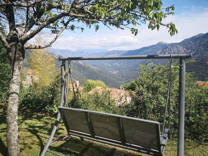 Maison de vacances pour 12 personnes, avec vue et jardin, animaux acceptés