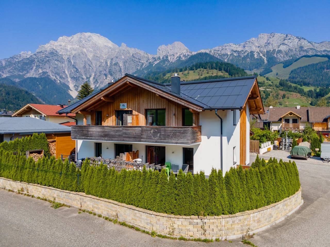 Ganze Wohnung, Moderne Wohnung mit Balkon und schöner Aussicht
 in Leogang, Saalbach-Hinterglemm