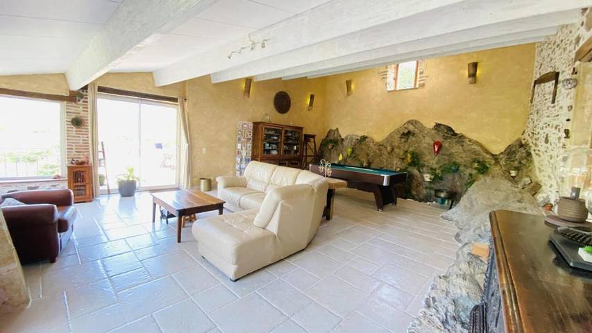 Location de vacances pour 16 personnes, avec piscine et jardin ainsi que jacuzzi et sauna à Sainte-Cécile (Vendée) - 4