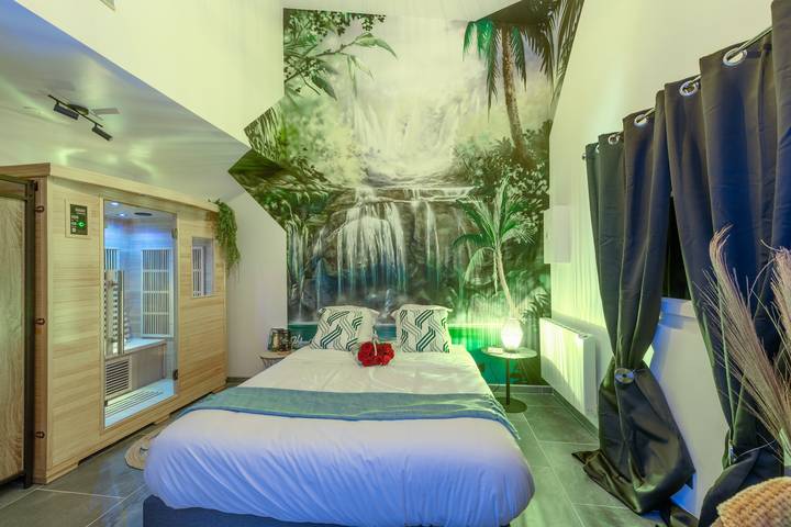 Ferienhaus für 2 Personen, mit Sauna und Terrasse sowie Whirlpool in Frankreich - 4