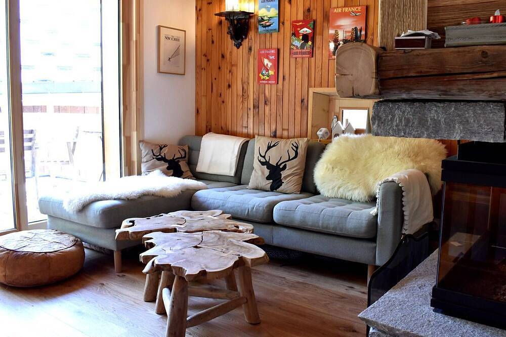 Chalet mit 5 Zimmern für 12 Personen, Kamin und Haustiere erlaubt in Meribel Village, Courchevel