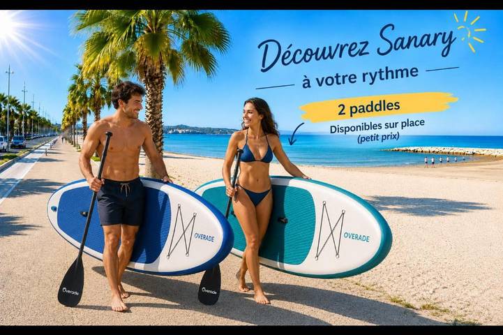 Gîte pour 4 personnes, avec jardin, animaux acceptés dans Plage de l'Esplanade - 4