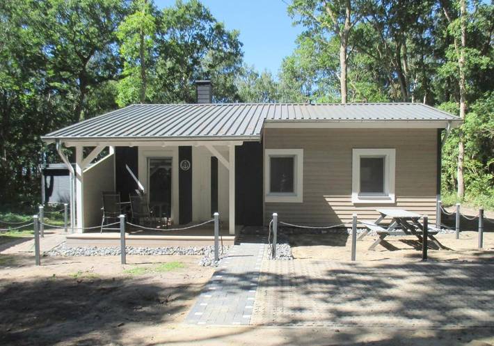 Ferienhaus mit Meerblick für 5 Personen, mit Terrasse und Garten sowie Sauna und Ausblick