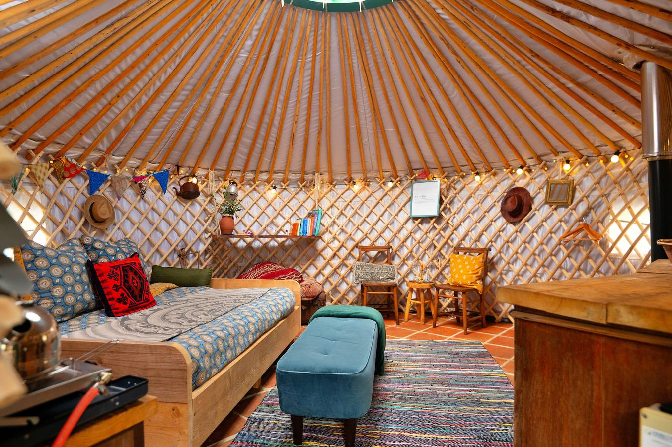 Pandy Mongolian Yurt in Snowdonia