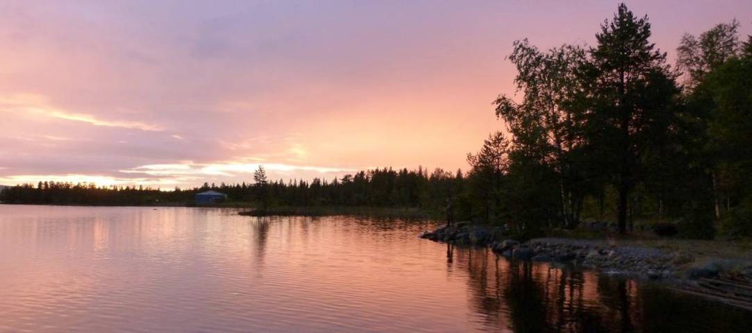 Ferienhaus für 2 Personen, mit Terrasse und Garten sowie Sauna, mit Haustier in Lappland (Schweden) - 3