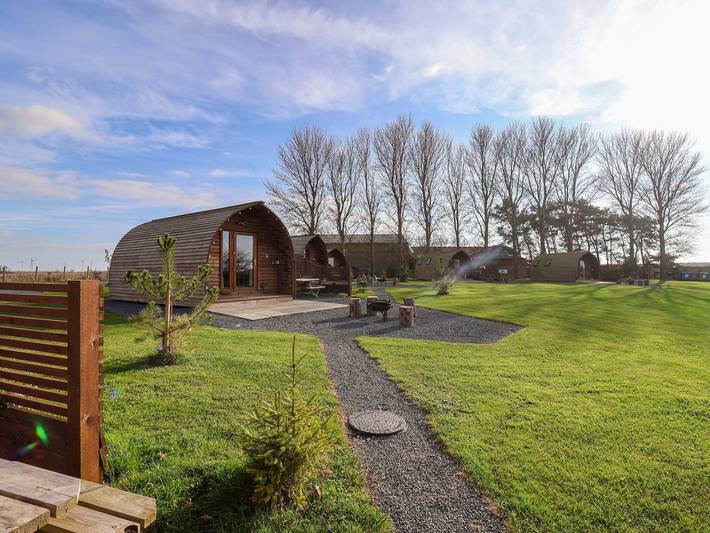 Hut for 4 people, with garden in Yorkshire