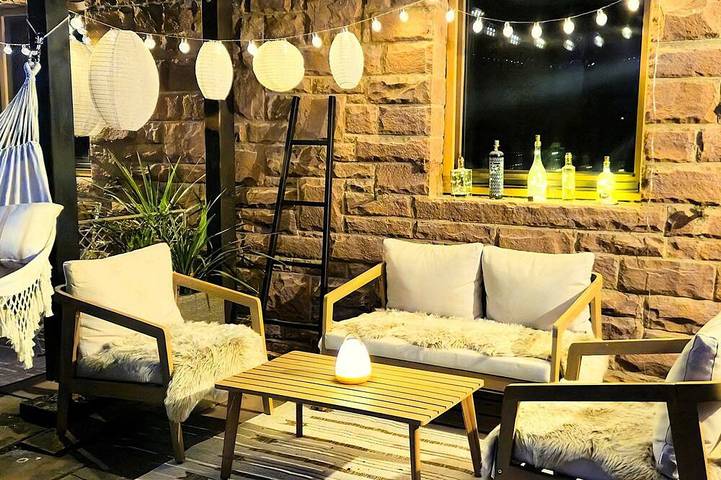 Ferienwohnung für 3 Personen, mit Terrasse und Garten in Wertheim