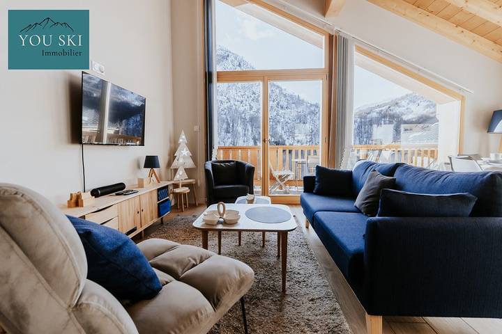 Apartamento vacacional entero, Prestige Triplex 4 bedrooms for 8 people - ideally located in Saint-Sorlin-d'Arves, Región de Saint-Jean-de-Maurienne